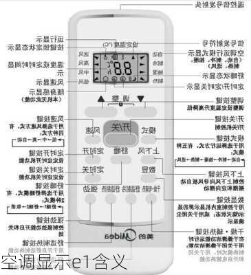 空调显示e1含义