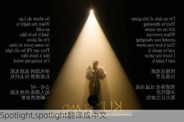 Spotlight,spotlight翻译成中文